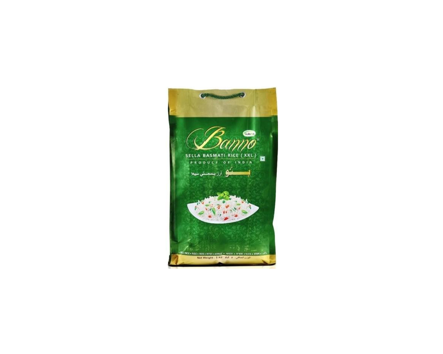 Banno Sella Basmati Rice 5kg