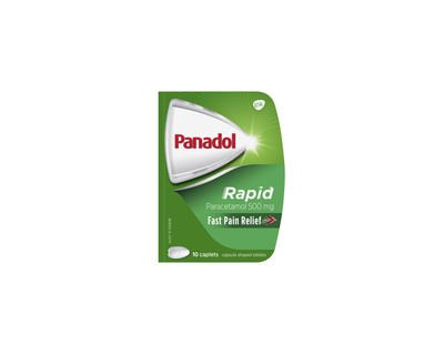 Panadol Rapid Handipak Caplet 10 Pack