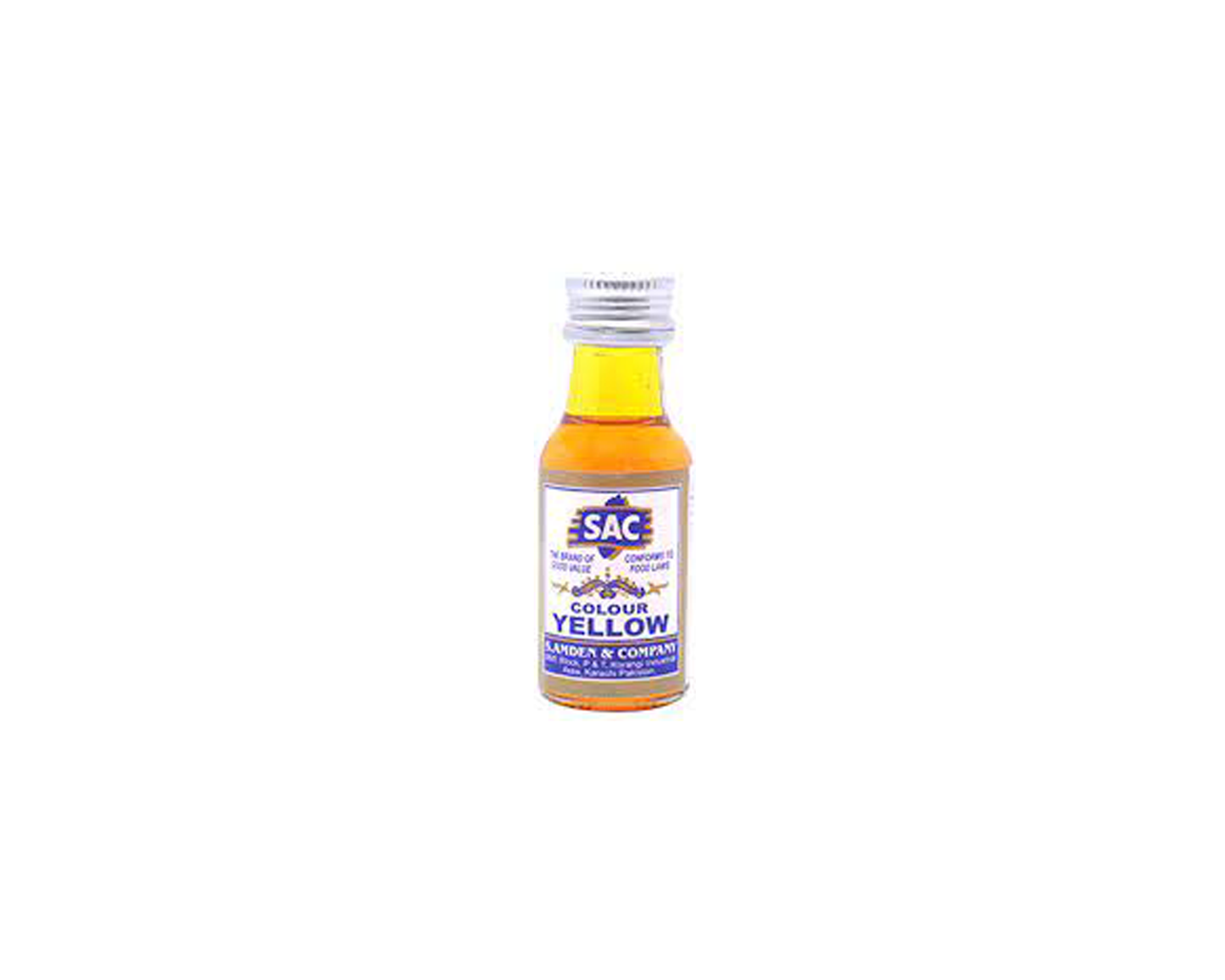 Sac Yellow Food Colour Liquid 25ml