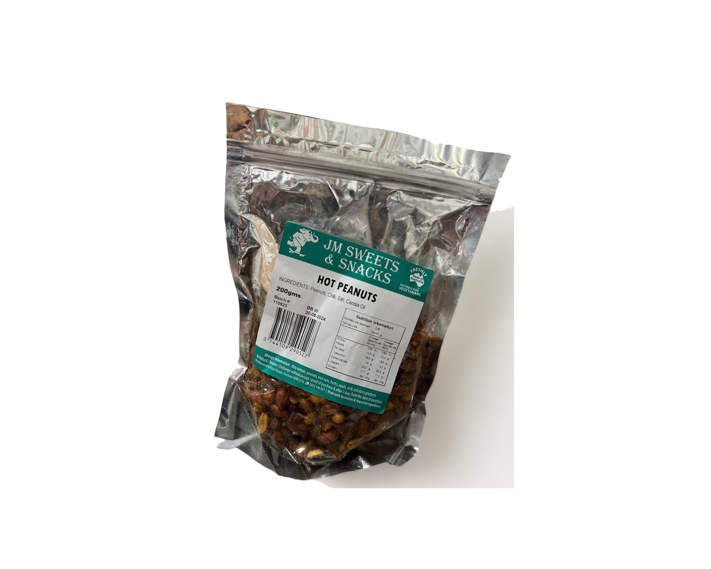 KRAZZY Hot Peanuts 200g