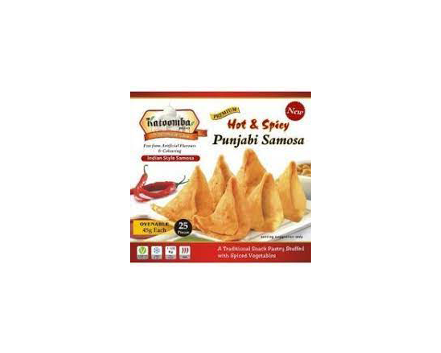 Katoomba Punjabi Samosa Hot Spicy