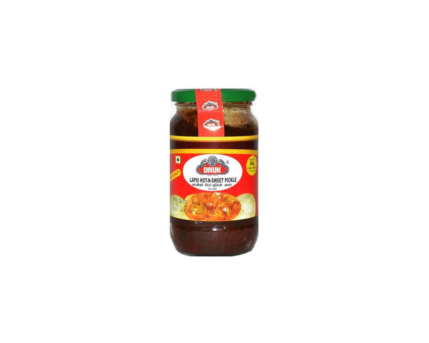 Druk Lapsi Hot & Sweet Pickle 400g