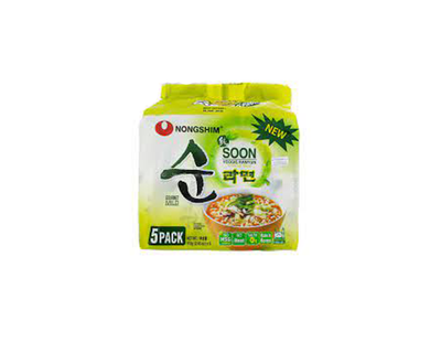 Nongshim Veg Noodles 5Pack