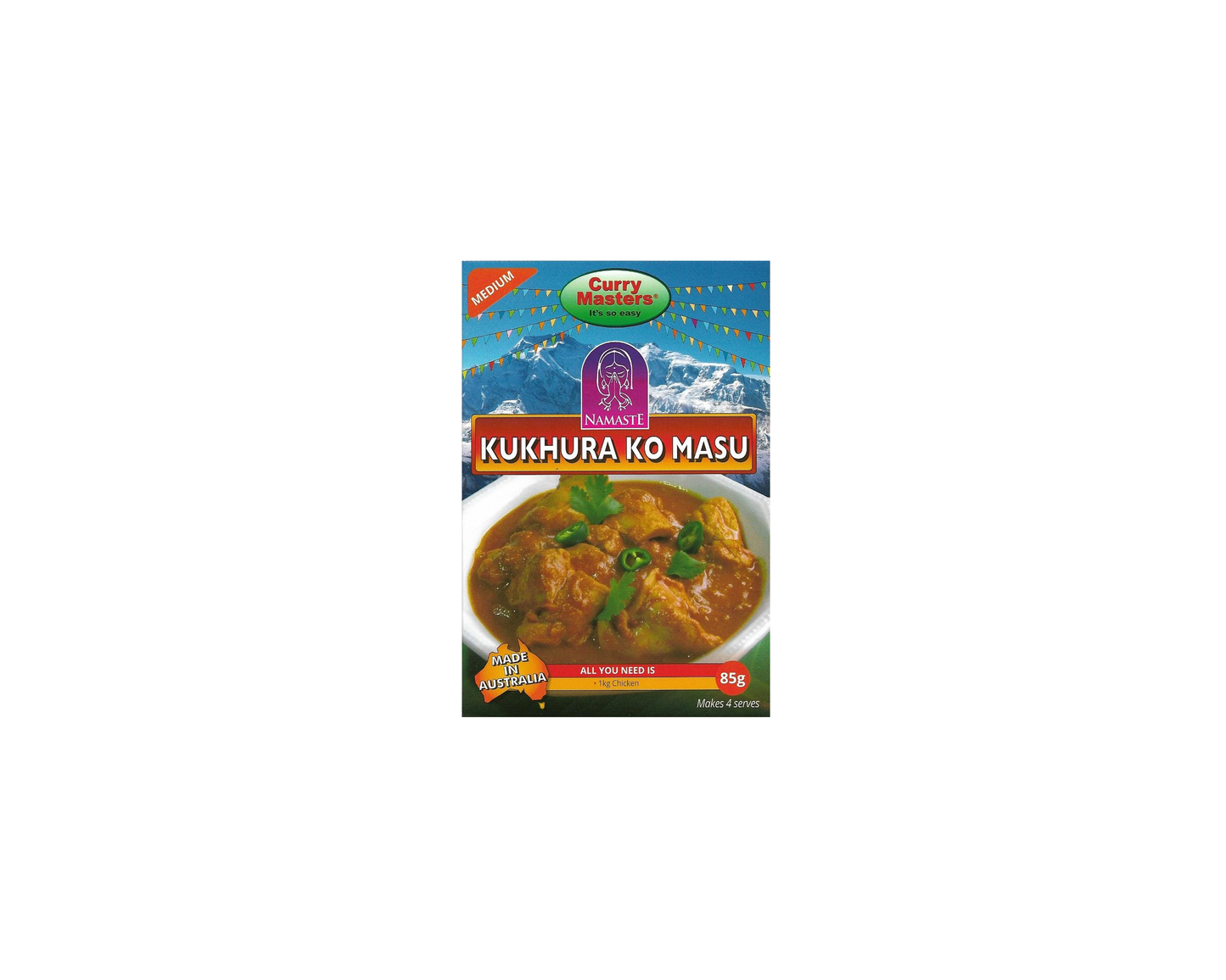 Currymaster Kukhra Ko Masu Masala 85g