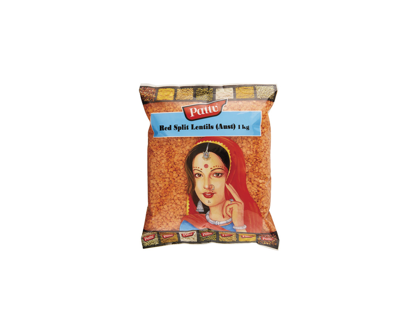 Red Split Lentils 1kg