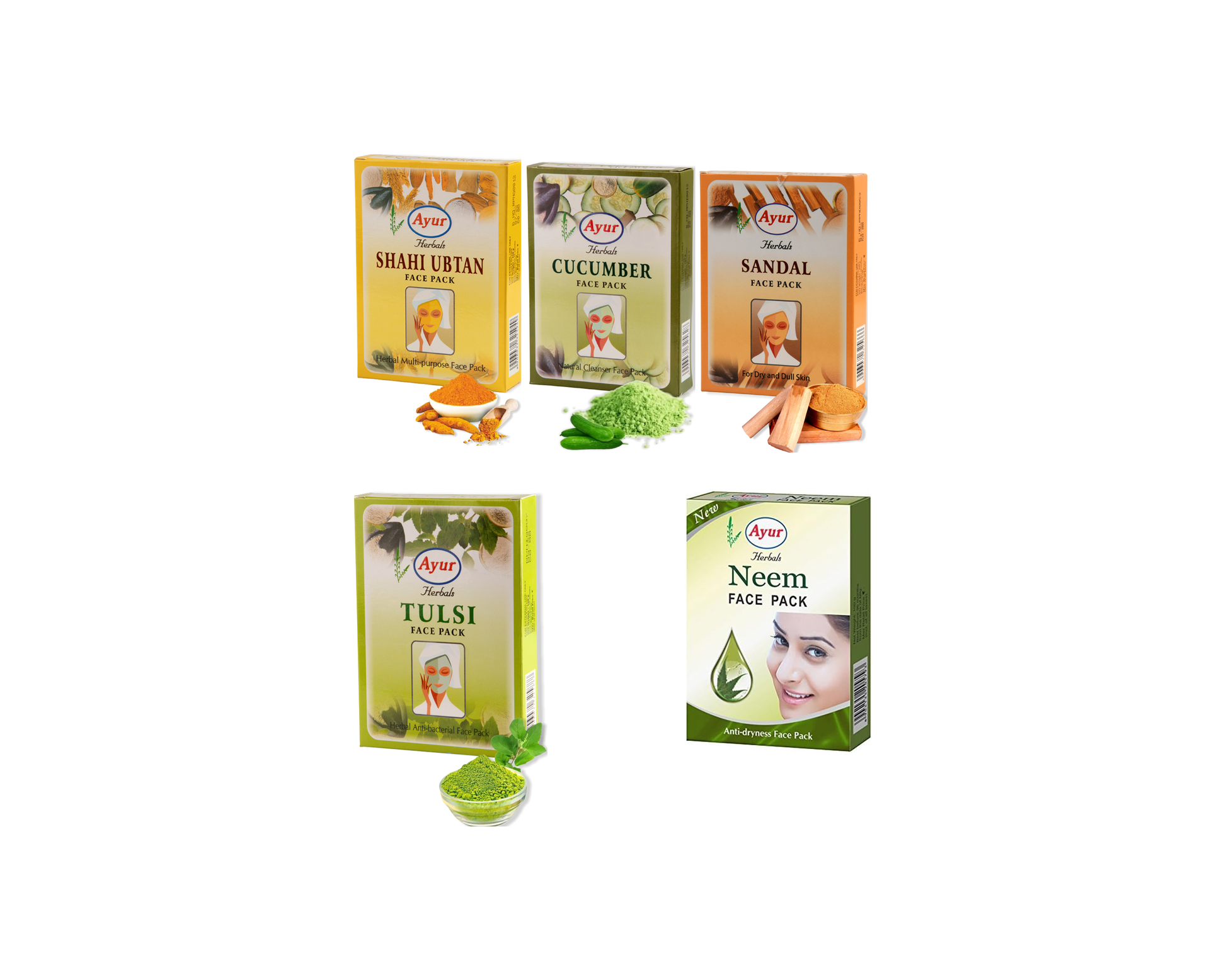 Ayur Face Pack 100g